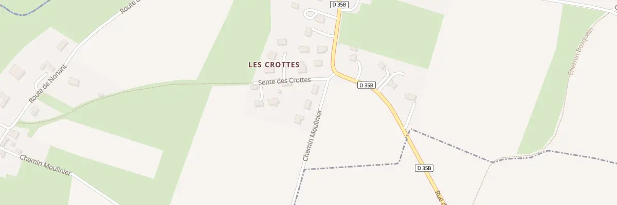 Plan du 4 Che Moulinier à Carcagny