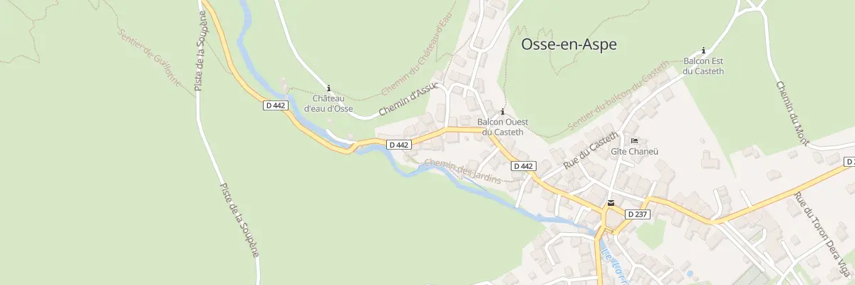 Plan du 9065 Che du Cap de la Bielle à Osse-en-Aspe