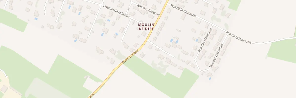 Plan du 13 Rue du Chêne aux Gonds