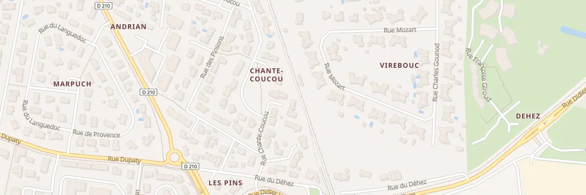 Plan du 36 Rue Chante Coucou à Blanquefort
