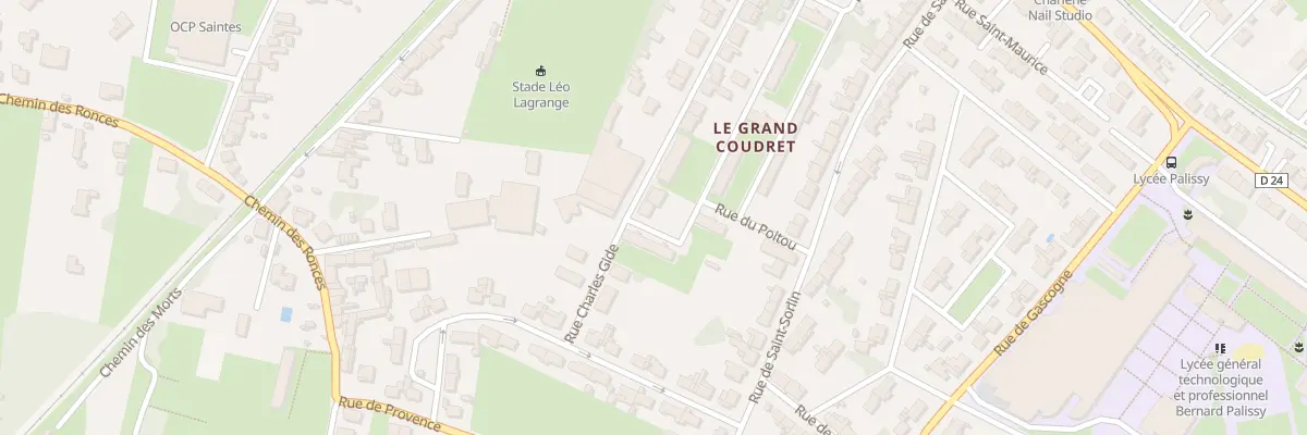 Plan du 49 Rue Charles Gide à Saintes