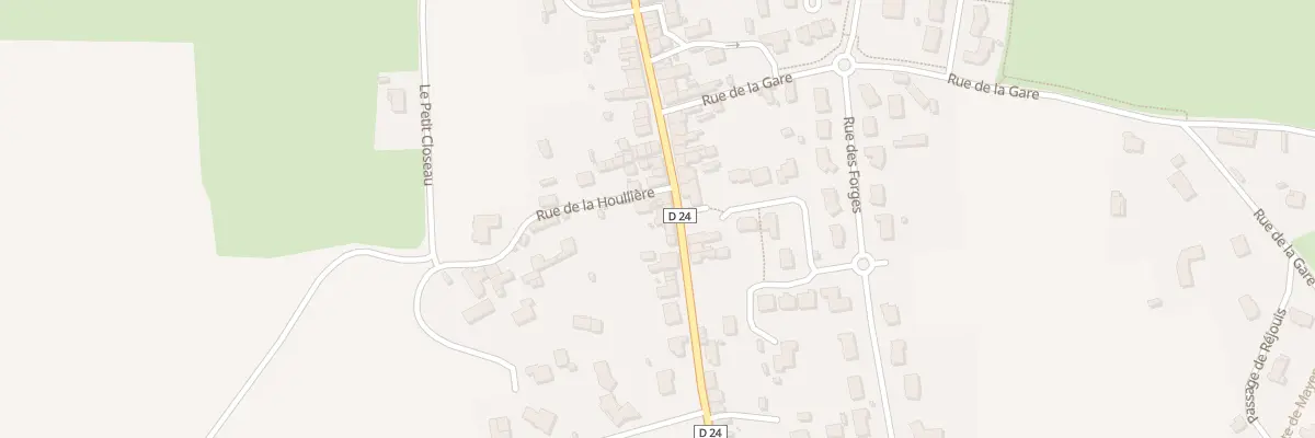 Plan du 83 Rue des Tisserands à Commer