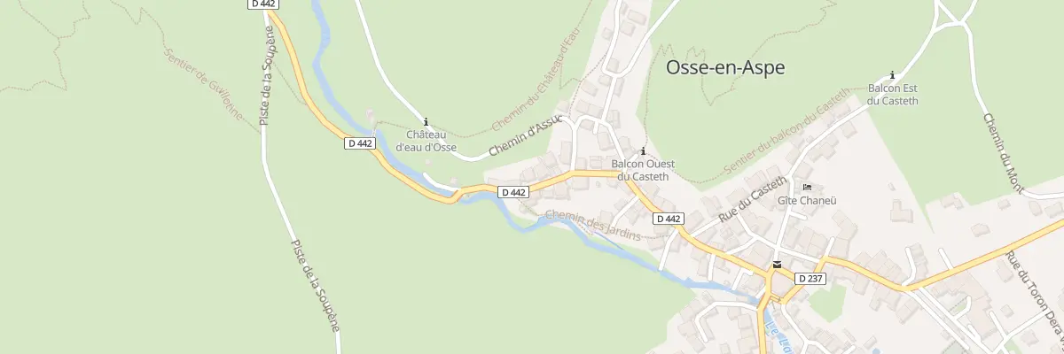 Plan du 9049 Che du Cap de la Bielle à Osse-en-Aspe