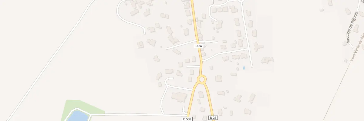 Plan du 5 Rue de Bretagne à Commer