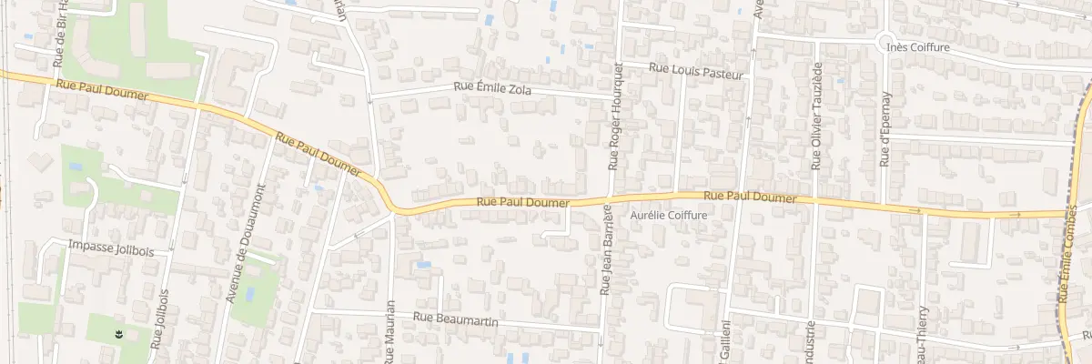 Plan du 65 Rue Paul Doumer à Mérignac