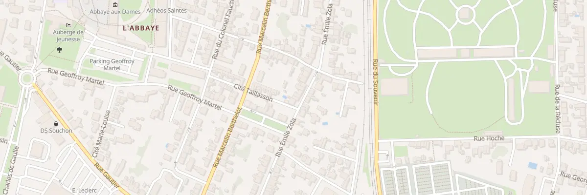 Plan du 52 Rue Emile Zola à Saintes