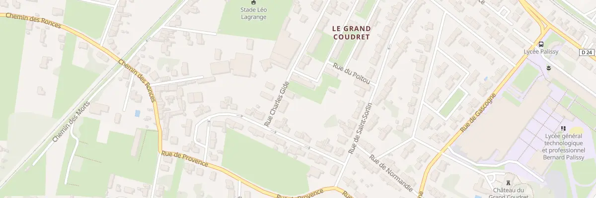 Plan du 51 Rue Charles Gide à Saintes