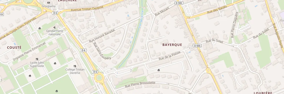 Plan du 5 Rue Mozart à Oloron-Sainte-Marie