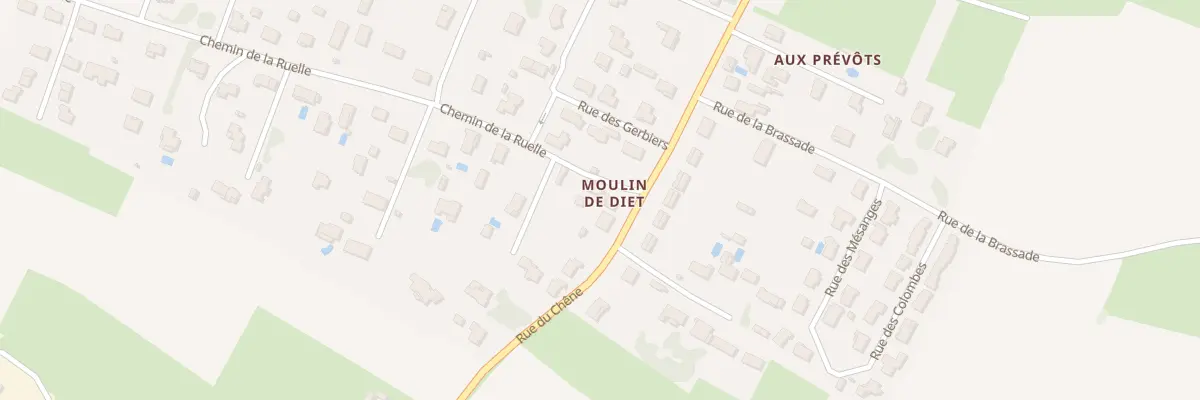 Plan du 1 Che de la Ruelle aux Gonds