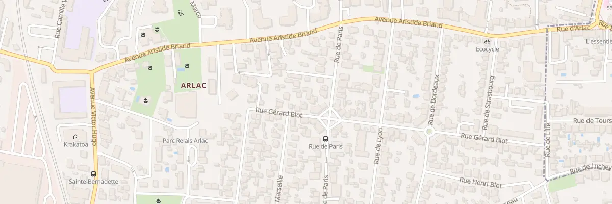 Plan du 37 Rue Gerard Blot à Mérignac