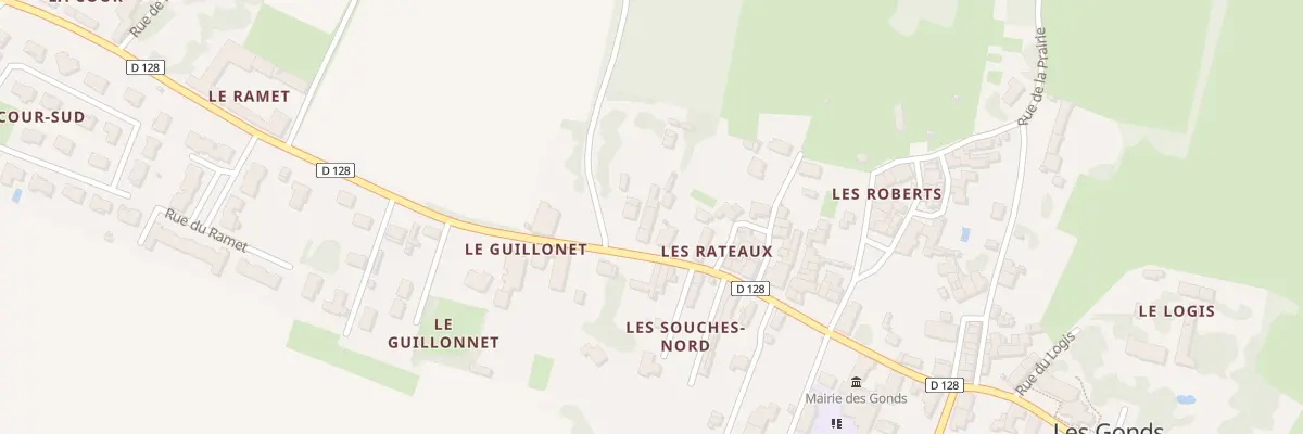 Plan du 32C Rue Maurice Ravel aux Gonds