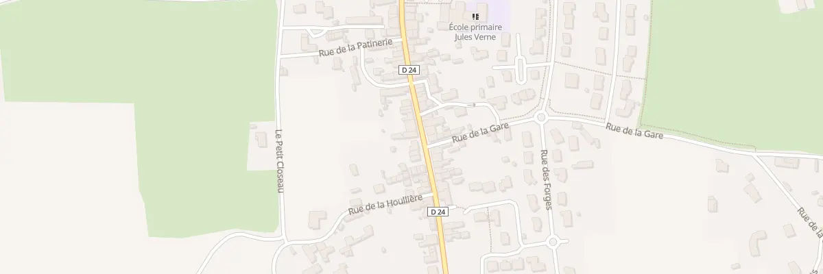 Plan du 59 Rue des Tisserands à Commer