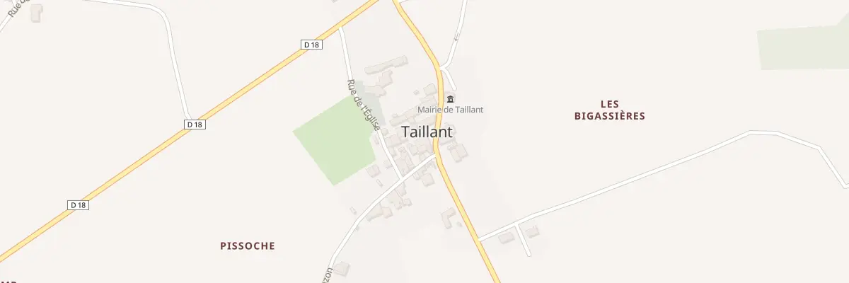 Plan du 14 Rue de la Croix de Malte à Taillant