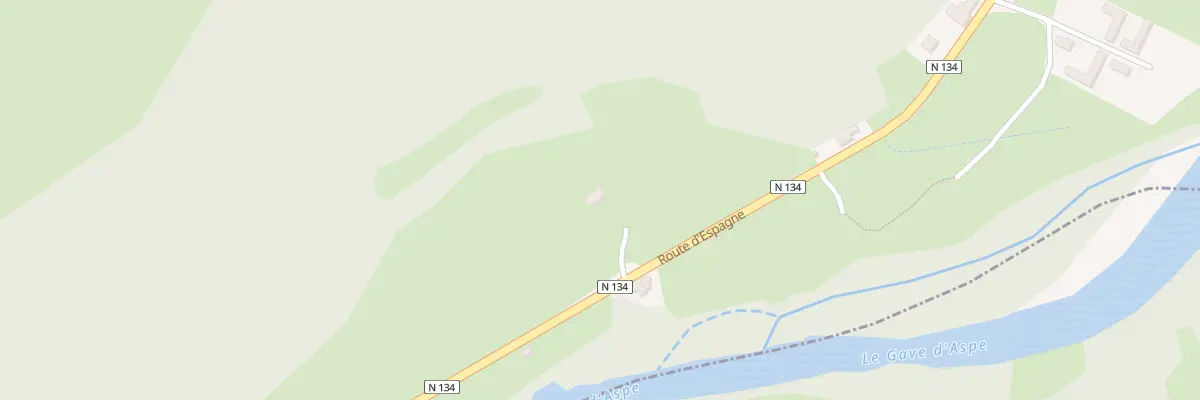 Plan du 3040 Rte d’Espagne à Asasp-Arros