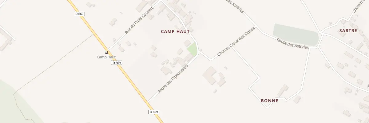 Plan du 5 Rue des Pigeonniers à Gauriac