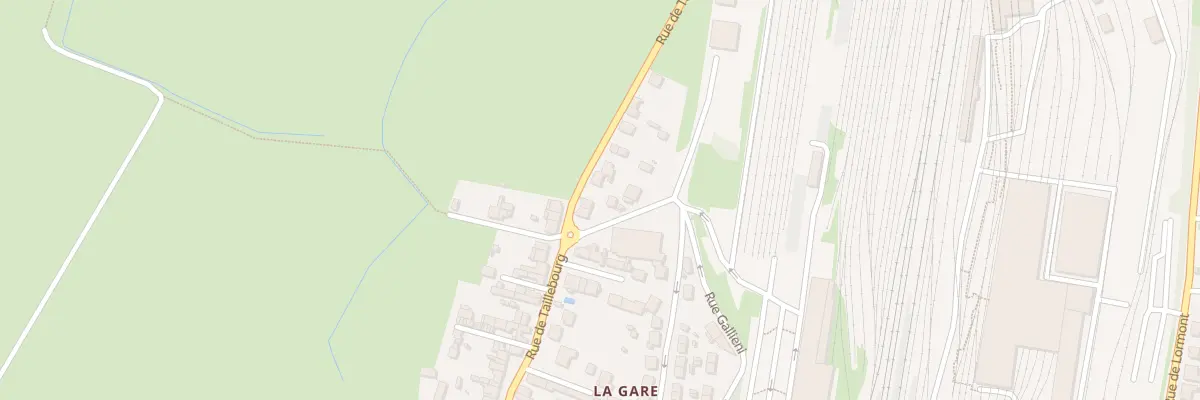 Plan du 36 Rue de Taillebourg à Saintes