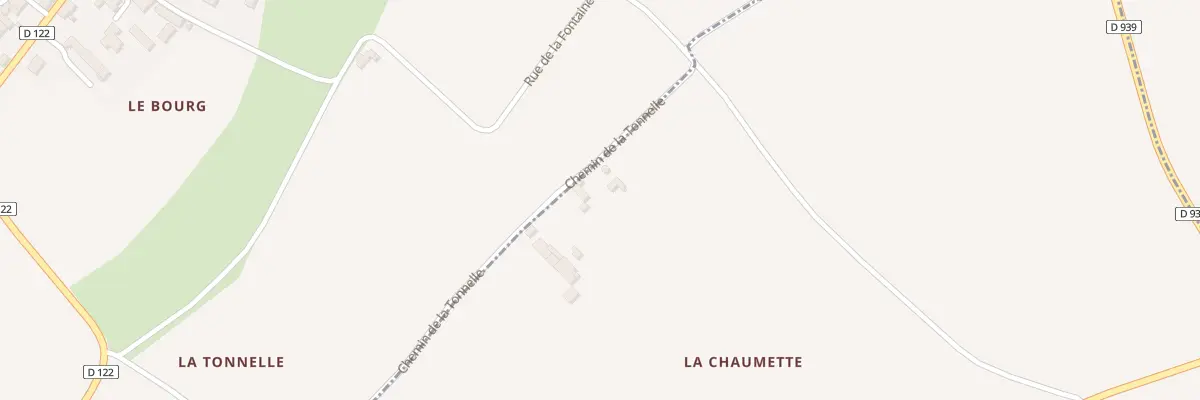 Plan du 34 Che de la Tonnelle à Saint-Loup