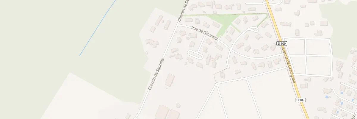 Plan du 10 Rue des Muriers à Léognan
