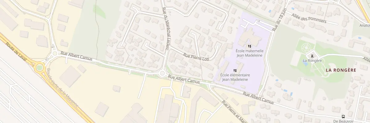 Plan du 4 Rue Pierre Loti à Montreuil-Juigné