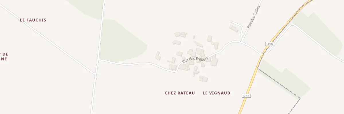 Plan du 20 Rue des Frêtiers à Taillant