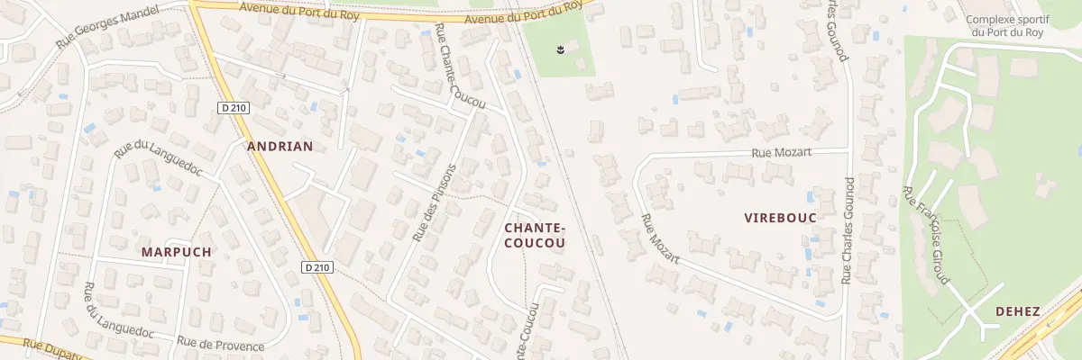 Plan du 22 Rue Chante Coucou à Blanquefort