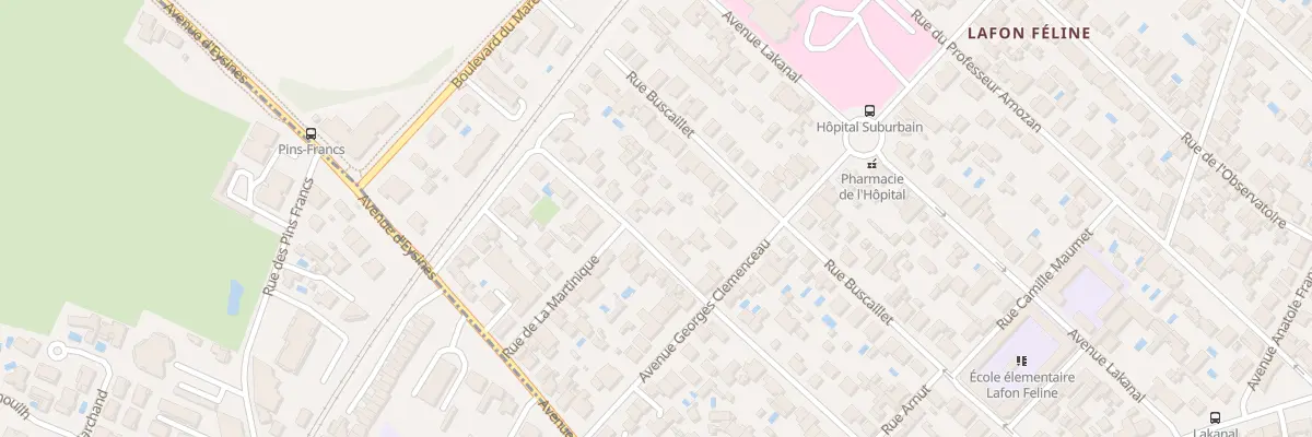 Plan du 53 Rue Alexis Capelle au Bouscat