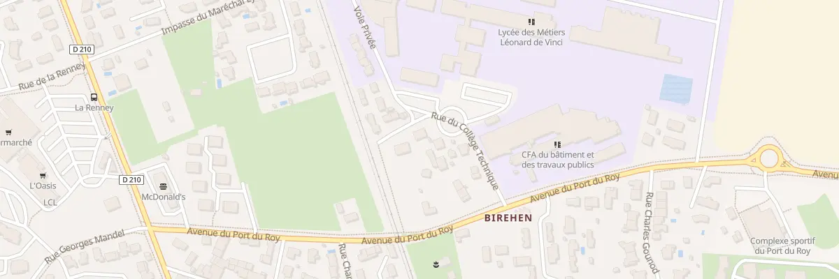 Plan du 15 Rue du College Technique à Blanquefort