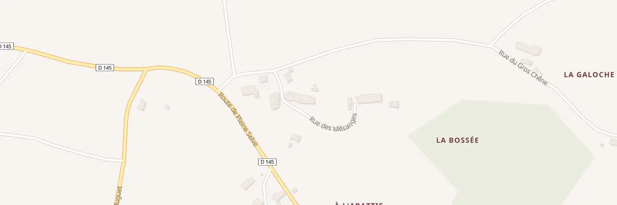 Plan du 5 Rue des Mésanges à Saint-Bonnet-sur-Gironde
