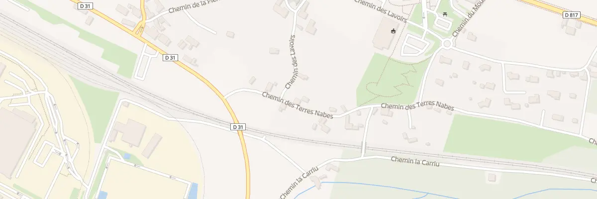Plan du 5081 Terres Nabes à Lacq