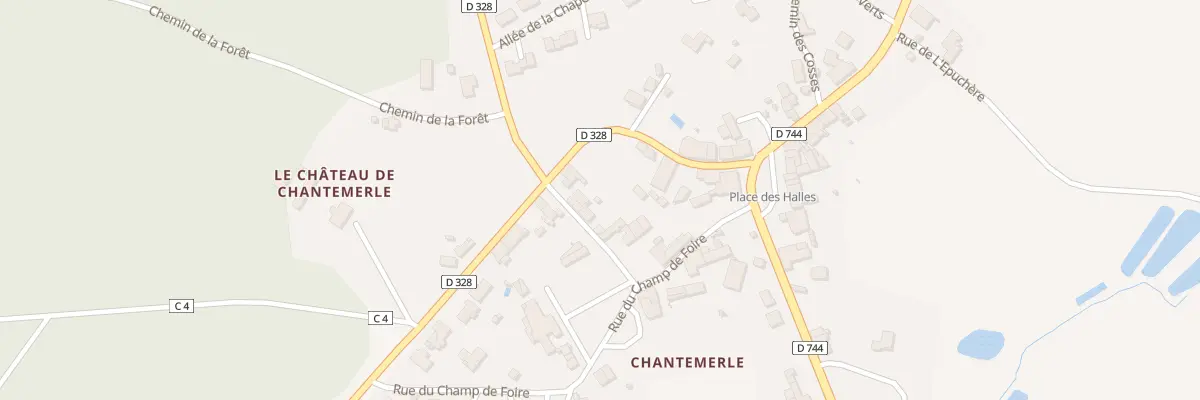 Plan du 12 Rue de la Promenade à Moncoutant-sur-Sèvre