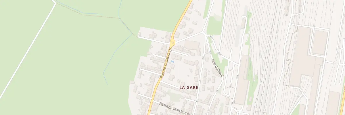 Plan du 30 Rue de Taillebourg à Saintes