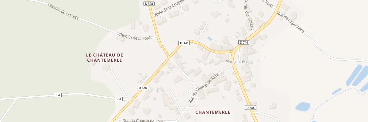 Plan du 14 Rue de la Promenade à Moncoutant-sur-Sèvre