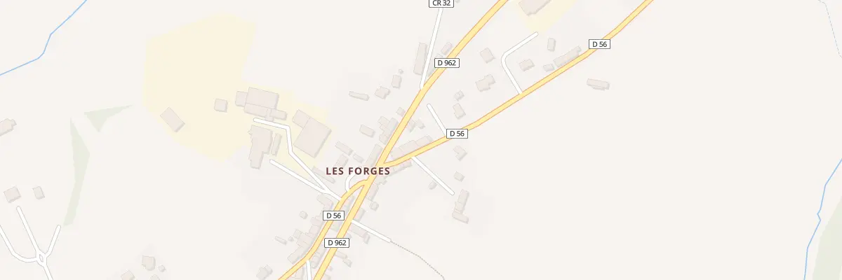 Plan du 1 Rte de Banvou à Saint-Bômer-les-Forges