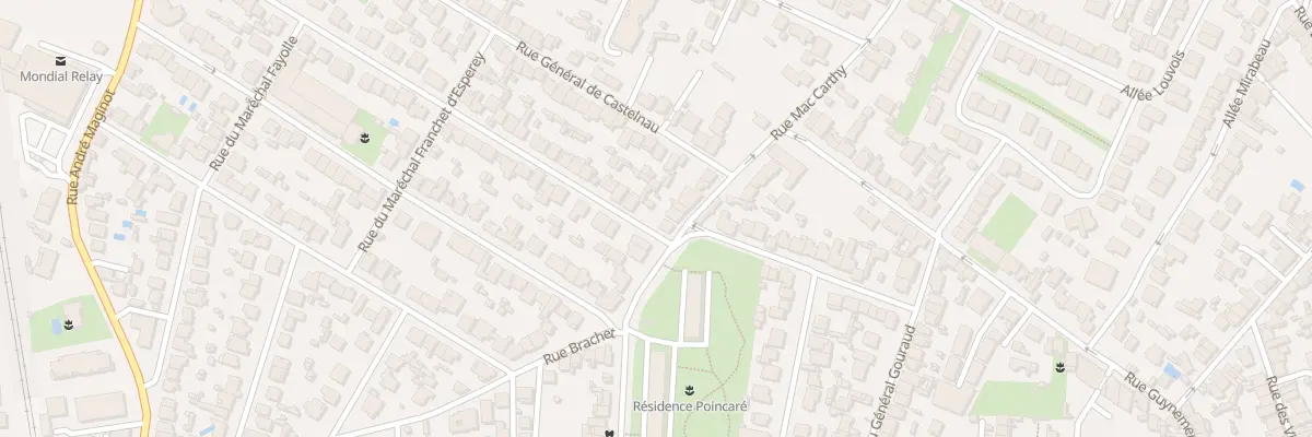 Plan du 115 Rue Mac Carthy à Bordeaux
