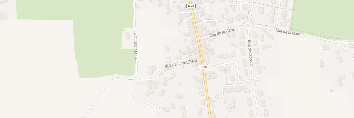 Plan du 5 Rue de l’Houlliere à Commer