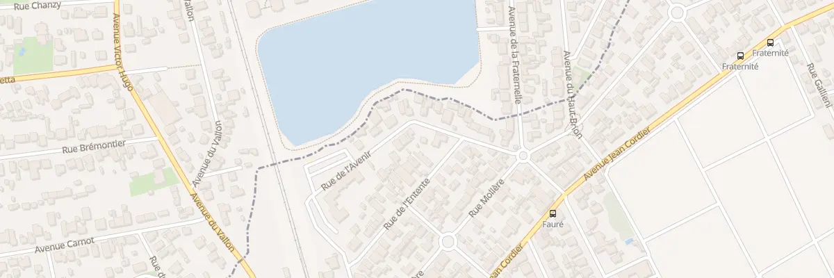 Plan du 17 Rue de l’Avenir à Pessac