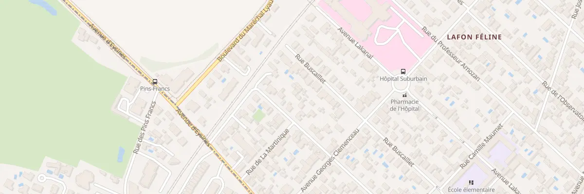 Plan du 61 Rue Alexis Capelle au Bouscat