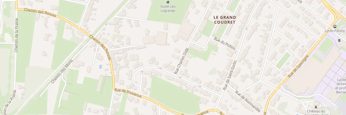 Plan du 54 Rue Charles Gide à Saintes