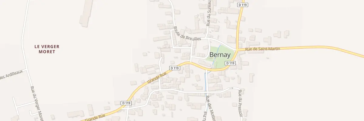 Plan du 20 Gr Grande Rue à Bernay-Saint-Martin