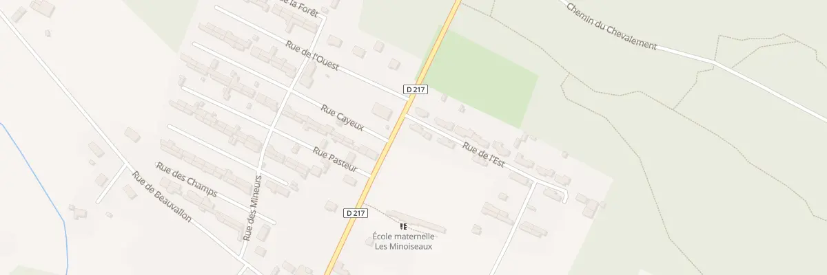 Plan du 42 Rue de l’Est à Saint-Clair-de-Halouze