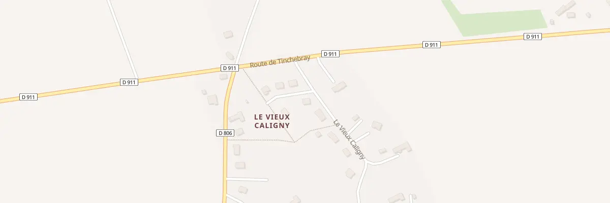 Plan du 78 Imp du Vieux Caligny à Caligny