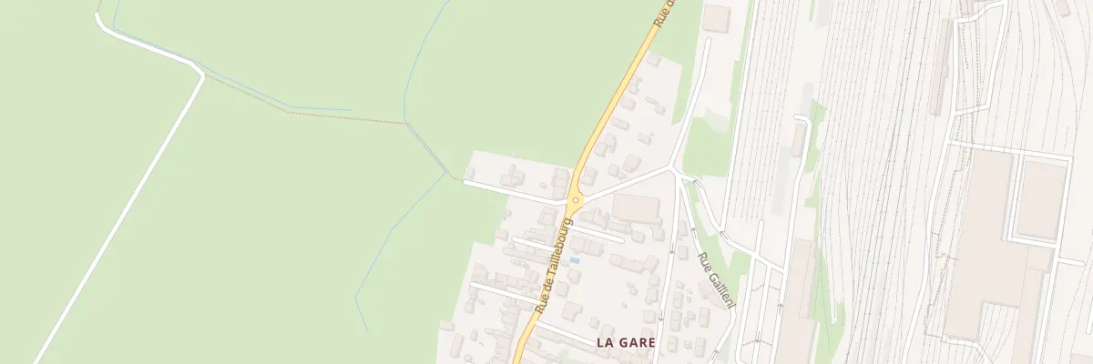 Plan du 67 Rue de Taillebourg à Saintes