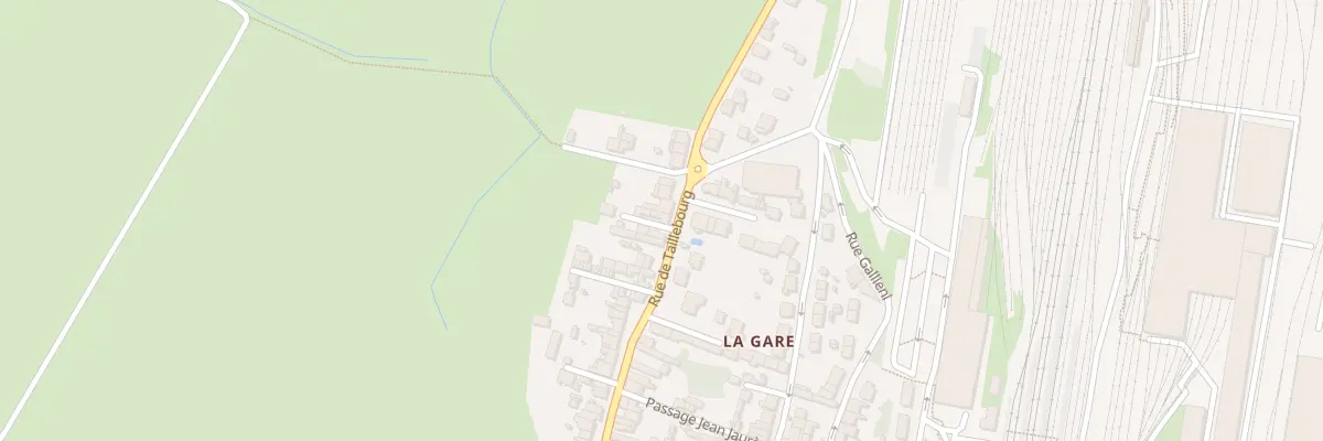 Plan du 59B Rue de Taillebourg à Saintes