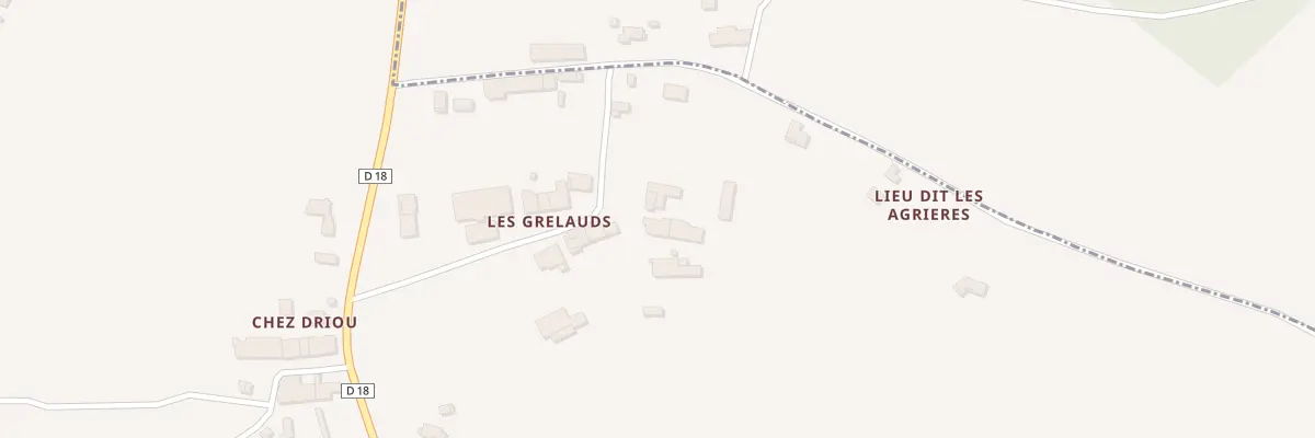 Plan du 93 Les Grelauds à Saint-Ciers-sur-Gironde