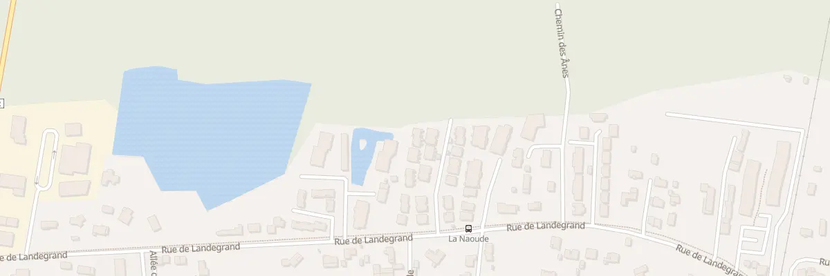 Plan du 96A Rue de Landegrand à Parempuyre