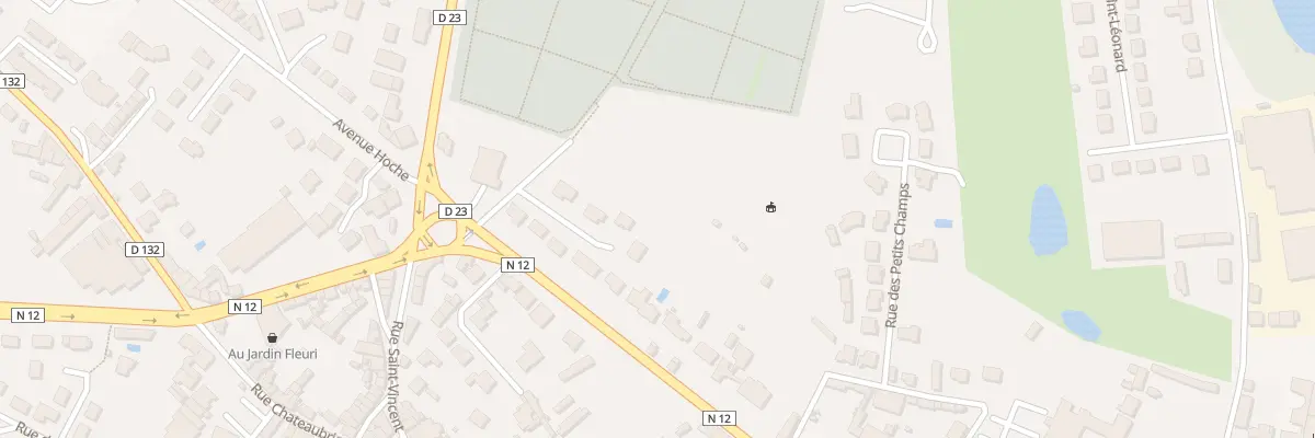 Plan du 7 Res de Loré à Mayenne