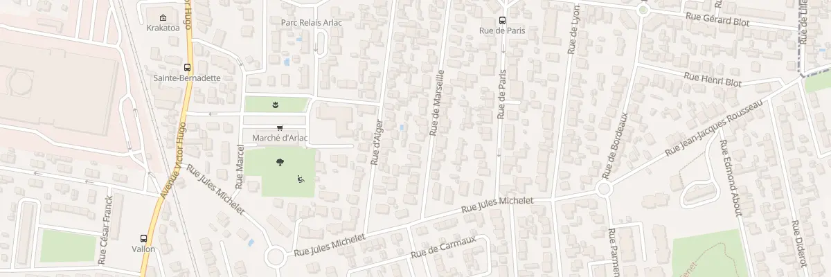 Plan du 29 Rue de Marseille à Mérignac