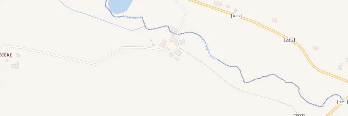 Plan du 2 Che du Moulin de Glair à Saint-Bômer-les-Forges
