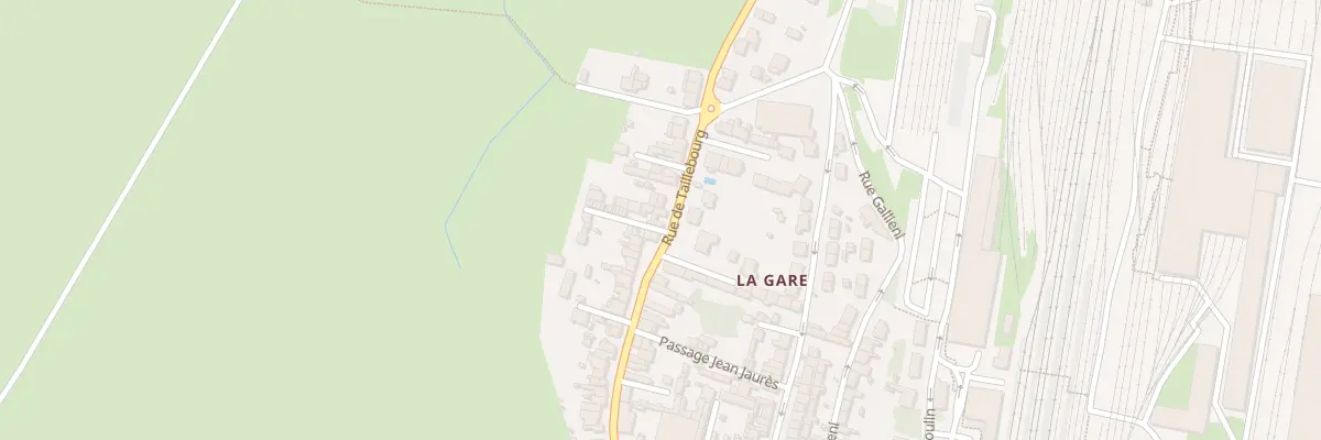 Plan du 53B Rue de Taillebourg à Saintes