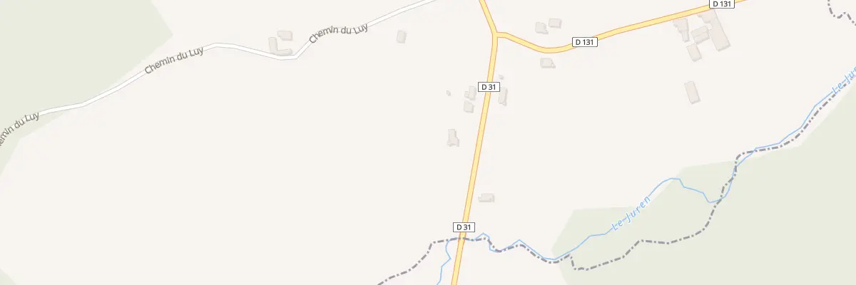 Plan du 110 D 31 à Labeyrie